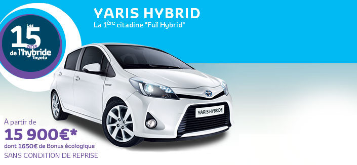 offre reprise toyota yaris hybride #2